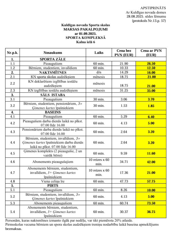 Sporta kompleksa izcenojums3