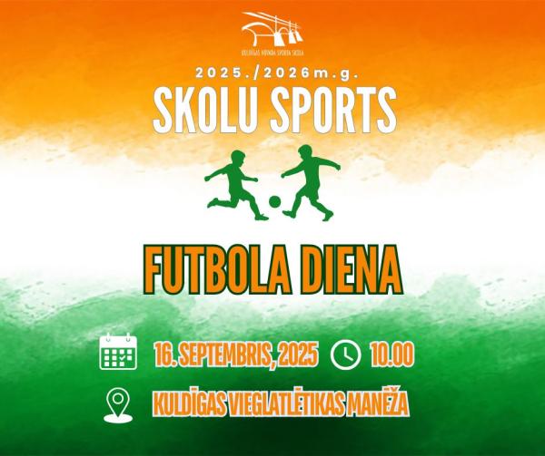 Oranžā un baltā radošā Nacionālās sporta dienas apsveikuma Instagram ieraksts Facebook ieraksts
