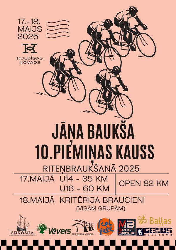 Peach Bike Club Event Promotion Instagram Story Plakats