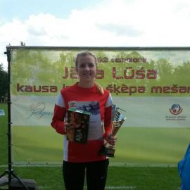 Monta Jankovska 2.vietā U-18 grupā